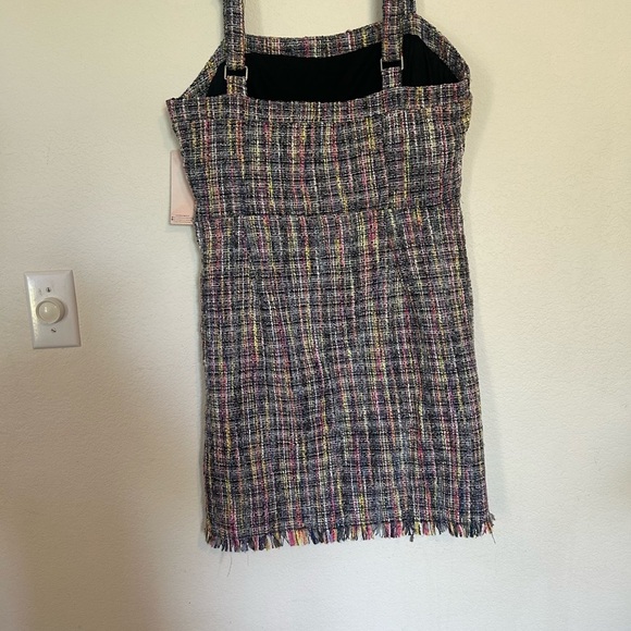 NWT Inspired Hearts Large Multicolor Tweed Academia/Career Wear Dress - Picture 2 of 9